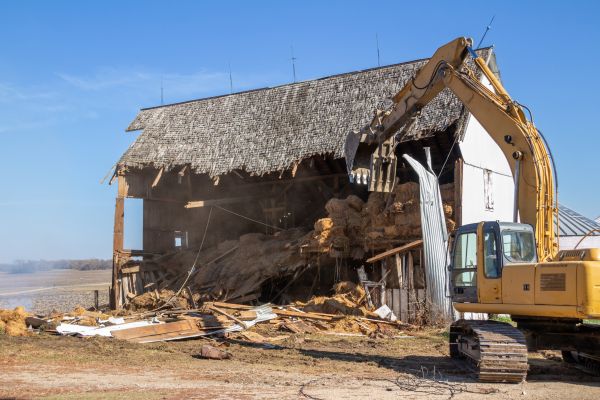 Barn Demolition in Claremore
