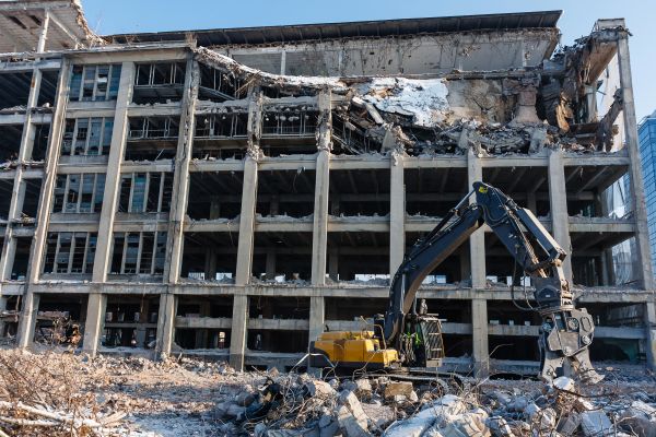 Commercial Building Demolition in Claremore