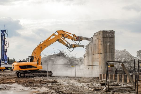 Silo Demolition in Claremore