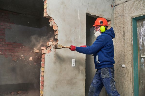 Concrete Wall Demolition in Claremore