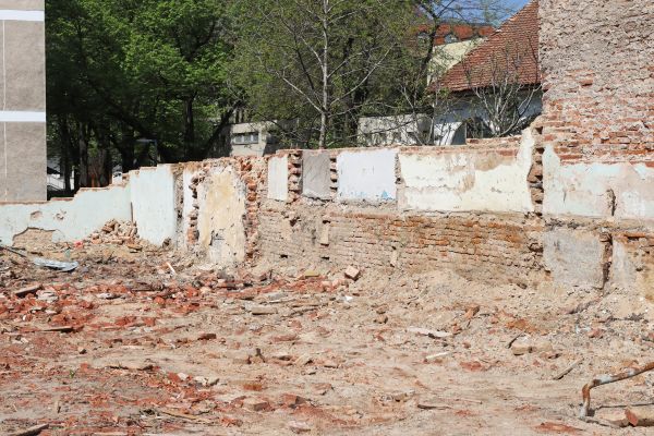 Brick Wall Demolition in Claremore