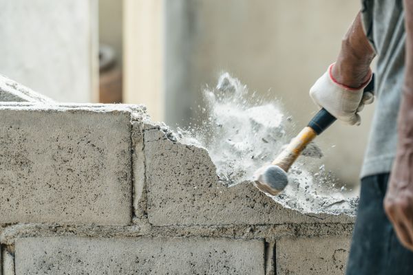 Block Wall Demolition in Claremore