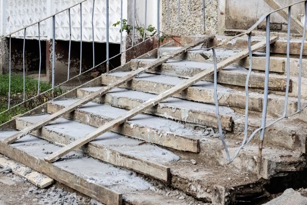 Staircase Demolition in Claremore